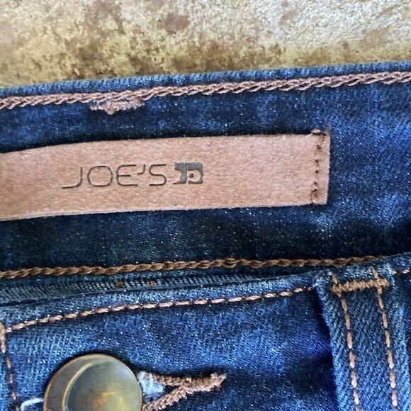 Joe’s High Rise Skinny Ankle Crop Stretch Denim Classic Five Pocket Jeans Sz 26 - Picture 4 of 16